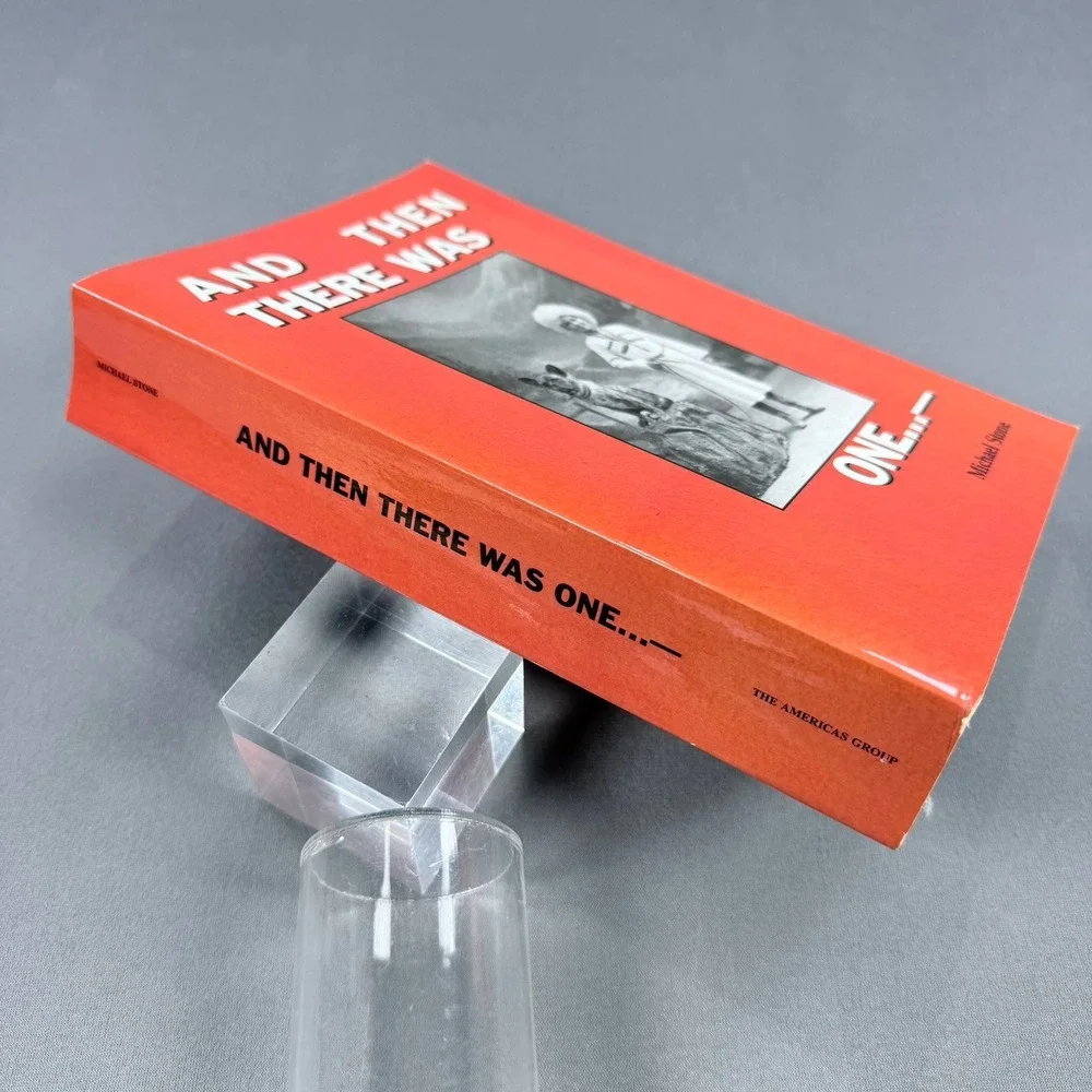 Michael Stone And Then There Was One Paperback 2001 First Printing Jewish Memoir